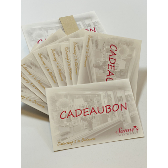 Cadeaubon twv € 20,-