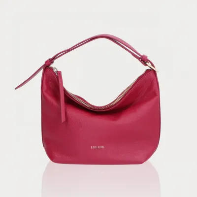 Stijlvolle berry rood hobo schoudertas Marie